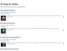 Tablet Screenshot of elblogdejabba.com